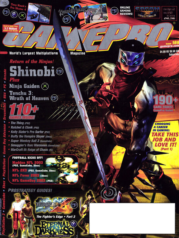 Gamepro Issue 169 (October 2002) cover